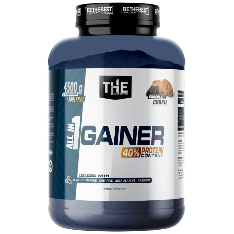 The Nutrition All in 1 GAINER(4500+500 grama...
